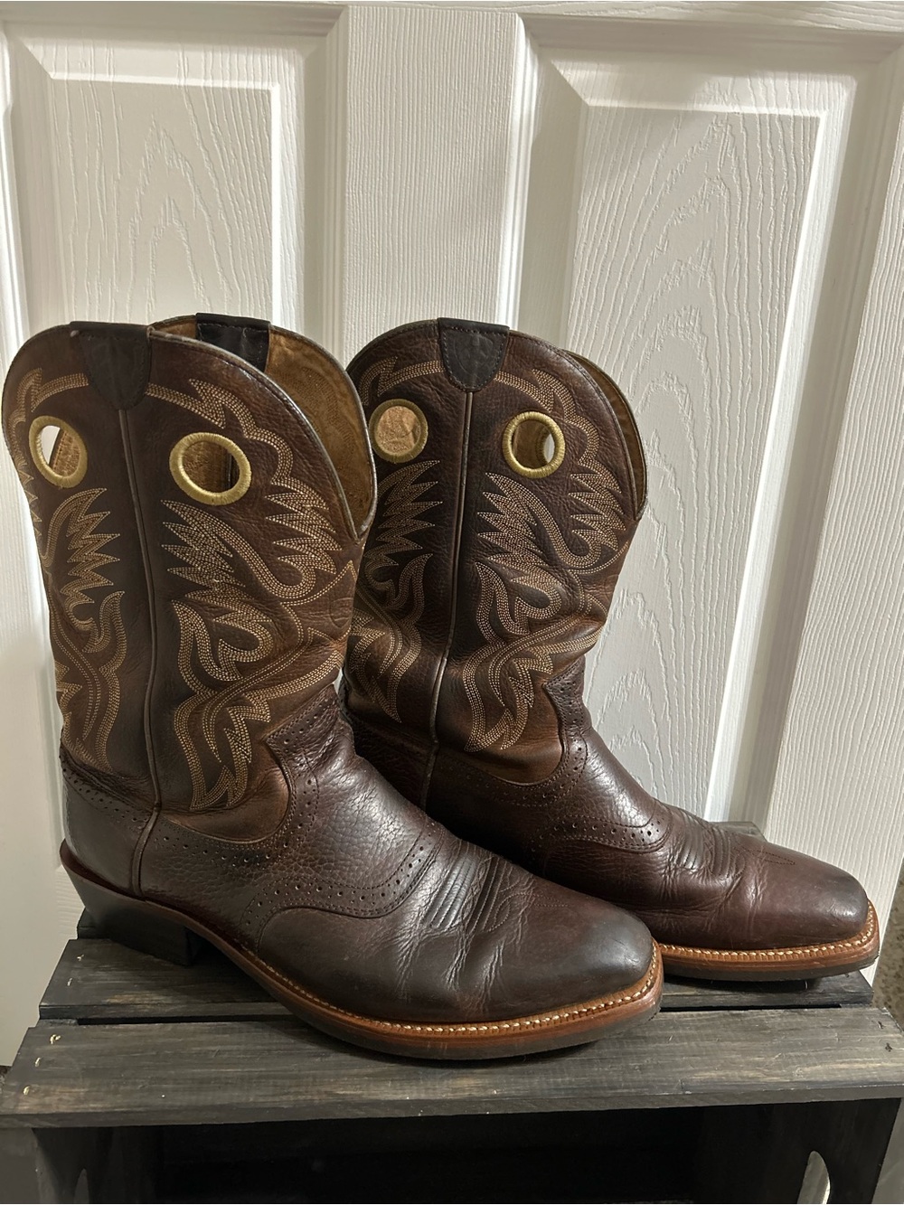 Ariat Men’s Heritage Roughstock Cowboy Boots Size 14D